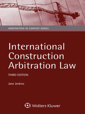 cover image of International Construction Arbitration Law